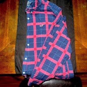 Mens Hollister flannel size Large